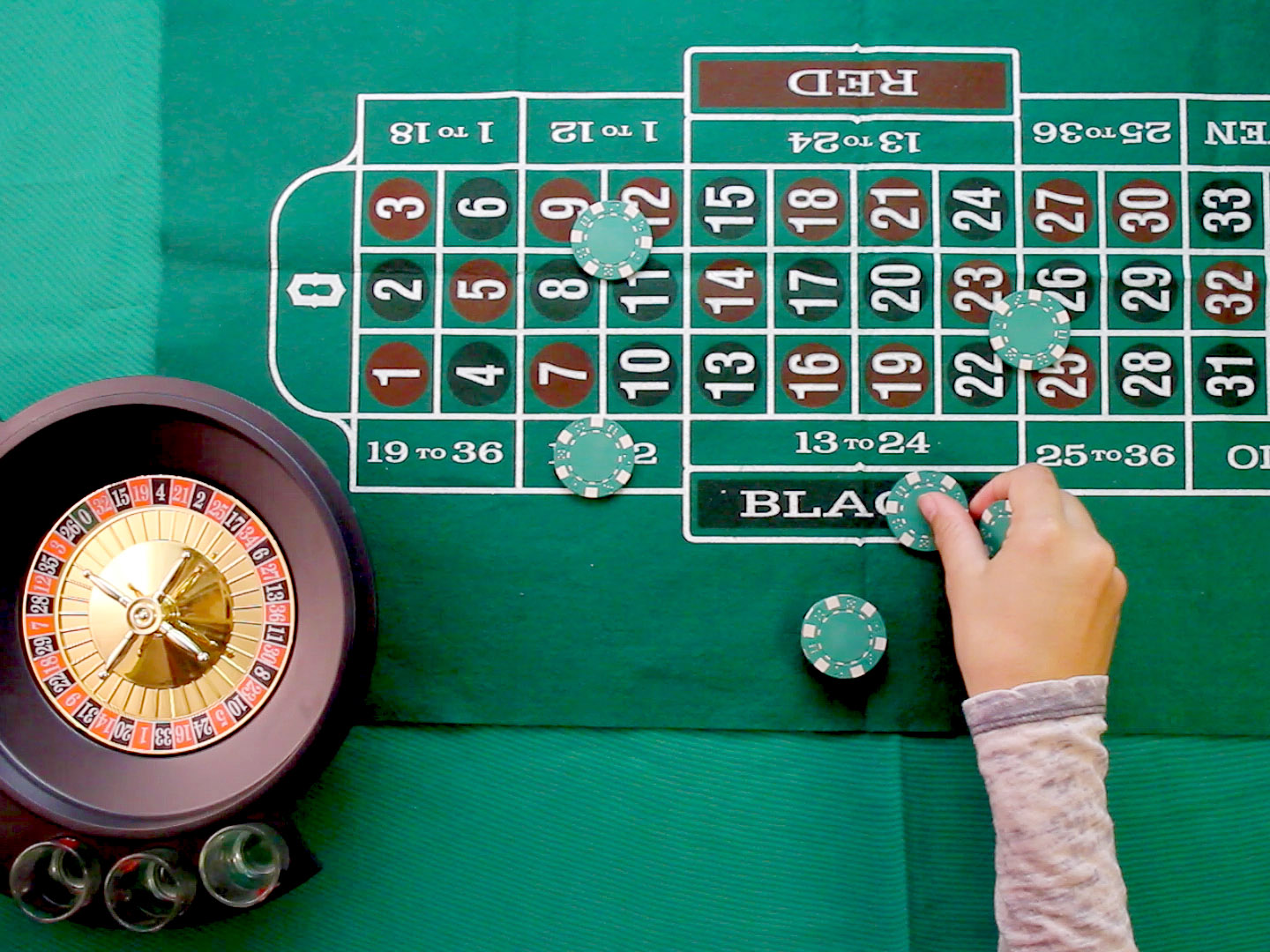 Bàn Roulette là lựa chọn an toàn